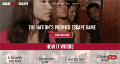 Desktop Screenshot of greatroomescape.com